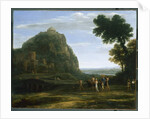 View of Delphi with a Procession, 1673 by Claude Lorrain
