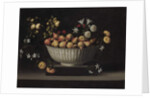 Flowers and Fruit in a China Bowl, c.1645 by Juan de Zurbaran