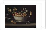 Flowers and Fruit in a China Bowl, c.1645 by Juan de Zurbaran