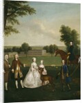 Thomas Lister and Family at Gisburne Park, 1740-41 by Arthur Devis