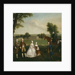 Thomas Lister and Family at Gisburne Park, 1740-41 by Arthur Devis