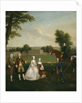 Thomas Lister and Family at Gisburne Park, 1740-41 by Arthur Devis