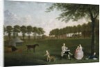 Sir John Shaw and his Family in the Park at Eltham Lodge, Kent, 1761 by Arthur Devis