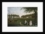 Sir John Shaw and his Family in the Park at Eltham Lodge, Kent, 1761 by Arthur Devis