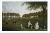 Sir John Shaw and his Family in the Park at Eltham Lodge, Kent, 1761 by Arthur Devis