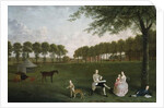 Sir John Shaw and his Family in the Park at Eltham Lodge, Kent, 1761 by Arthur Devis
