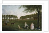 Sir John Shaw and his Family in the Park at Eltham Lodge, Kent, 1761 by Arthur Devis