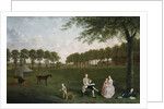 Sir John Shaw and his Family in the Park at Eltham Lodge, Kent, 1761 by Arthur Devis