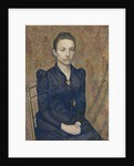 Portrait of the Artist's Sister, 1891 by Georges Lemmen