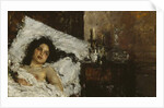 Resting, c.1887 by Antonio Mancini