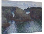 Rocks at Port-Goulphar, Belle-Île, 1886 by Claude Monet