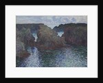 Rocks at Port-Goulphar, Belle-Île, 1886 by Claude Monet