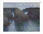 Rocks at Port-Goulphar, Belle-Île, 1886 by Claude Monet