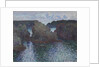 Rocks at Port-Goulphar, Belle-Île, 1886 by Claude Monet