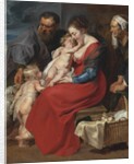 The Holy Family with Saints Elizabeth and John the Baptist, c.1615 by Peter Paul Rubens