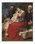 The Holy Family with Saints Elizabeth and John the Baptist, c.1615 by Peter Paul Rubens