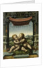 The Infants Christ and Saint John the Baptist Embracing, 1520-25 by Joos van Cleve