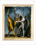 Sketch for Oath on the Rütli, Female Figure, 1779-81, 1785-90 by Henry (1741-1825) Fuseli