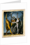 Sketch for Oath on the Rütli, Female Figure, 1779-81, 1785-90 by Henry (1741-1825) Fuseli