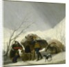 Winter Scene, c.1786 by Francisco Jose de Goya y Lucientes