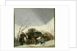 Winter Scene, c.1786 by Francisco Jose de Goya y Lucientes