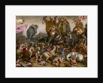 The Battle of Zama, after 1567 by Cornelis (after) Cort