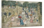 The Terrace Bridge, Central Park, 1901 by Maurice Brazil Prendergast