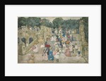 The Terrace Bridge, Central Park, 1901 by Maurice Brazil Prendergast