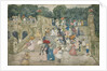 The Terrace Bridge, Central Park, 1901 by Maurice Brazil Prendergast