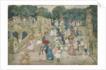 The Terrace Bridge, Central Park, 1901 by Maurice Brazil Prendergast