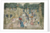 The Terrace Bridge, Central Park, 1901 by Maurice Brazil Prendergast