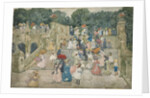 The Terrace Bridge, Central Park, 1901 by Maurice Brazil Prendergast