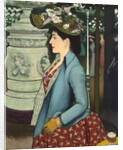 An Elegant Woman at the Élysée Montmartre, 1888 by Louis Anquetin