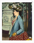 An Elegant Woman at the Élysée Montmartre, 1888 by Louis Anquetin