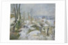 Rabbit Warren at Pontoise, Snow, 1879 by Camille Pissarro