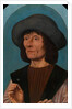 Portrait of a Man with a Pink, 1504-14 by Quentin Massys
