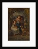Three Little Girls, c.1870 by Narcisse Virgile Diaz de la Pena
