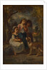 Three Little Girls, c.1870 by Narcisse Virgile Diaz de la Pena