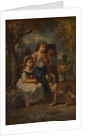 Three Little Girls, c.1870 by Narcisse Virgile Diaz de la Pena