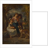 Three Little Girls, c.1870 by Narcisse Virgile Diaz de la Pena