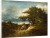 On the Road, 1856 by Jules Dupre