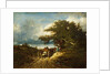 On the Road, 1856 by Jules Dupre
