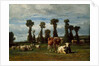 Pasture in Normandy, 1852 by Constant-Emile Troyon
