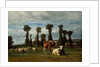 Pasture in Normandy, 1852 by Constant-Emile Troyon