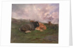 Cattle at Rest on a Hillside in the Alps, 1885 by Rosa Bonheur