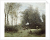 Arleux-Palluel, The Bridge of Trysts, 187172 by Jean Baptiste Camille Corot