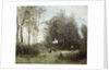 Arleux-Palluel, The Bridge of Trysts, 187172 by Jean Baptiste Camille Corot