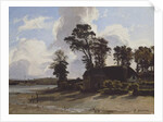 The Estuary Farm, 1830-35 by Jules Dupre