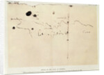 Sketch of the coast of Espanola, drawn by Columbus on the first voyage by Christopher Columbus