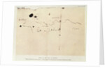 Sketch of the coast of Espanola, drawn by Columbus on the first voyage by Christopher Columbus